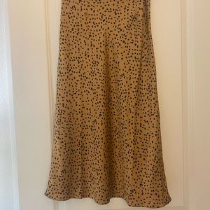 Animal Print Skirt